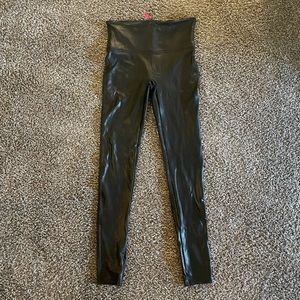 Spanx faux leather leggings